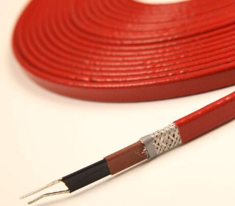 Self-limiting high temperature heating cable