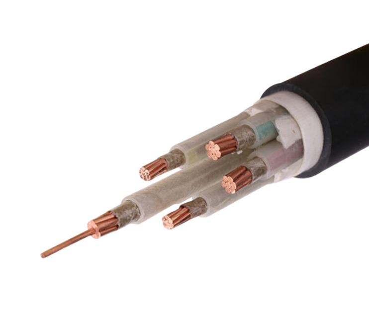 Fire-resistant and flame-retardant wire and cable